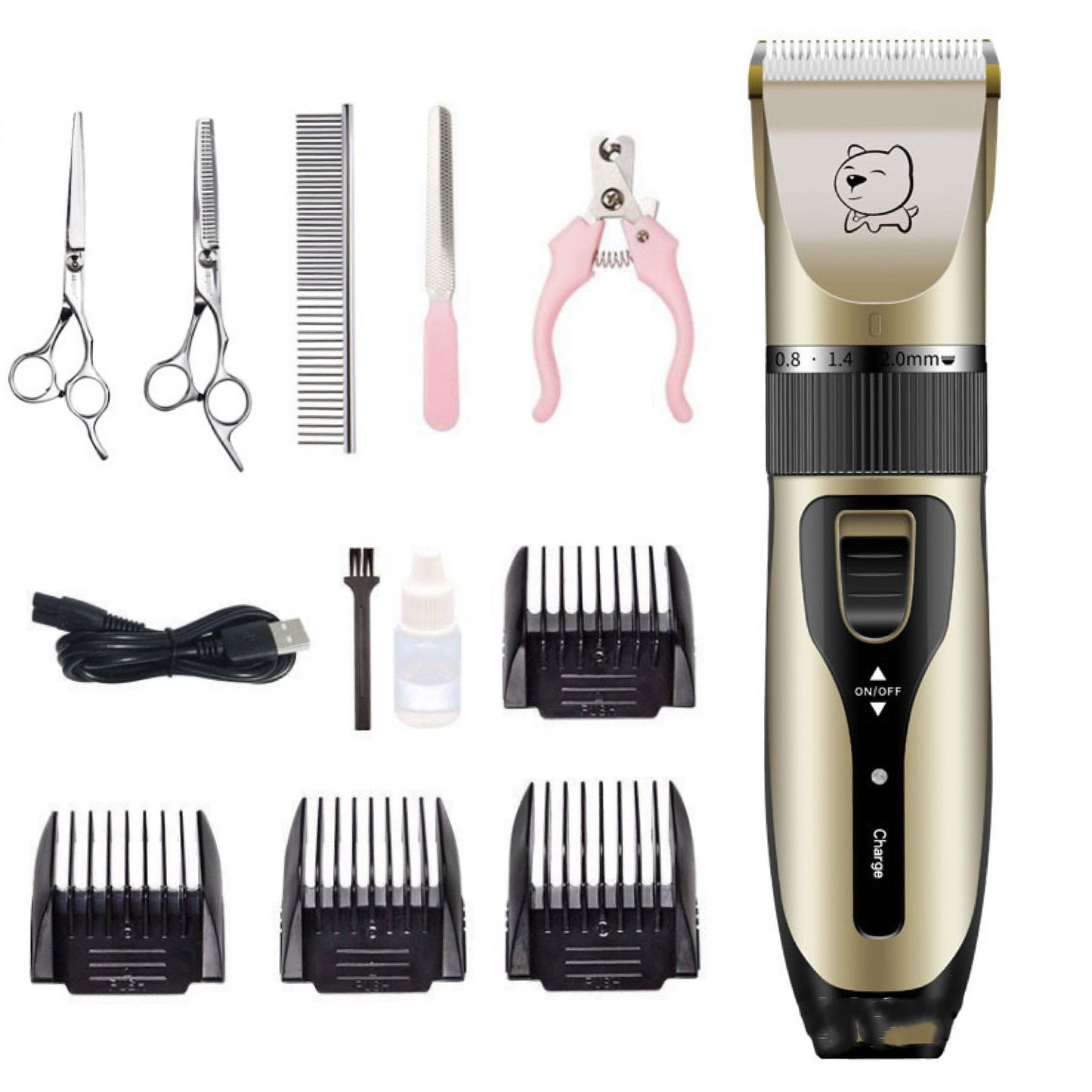 Bodaner Factory Direct Sales Pet Hair Clipper Dog Hair Clipper Haircut Professional Pet Clipper Hair Clipper