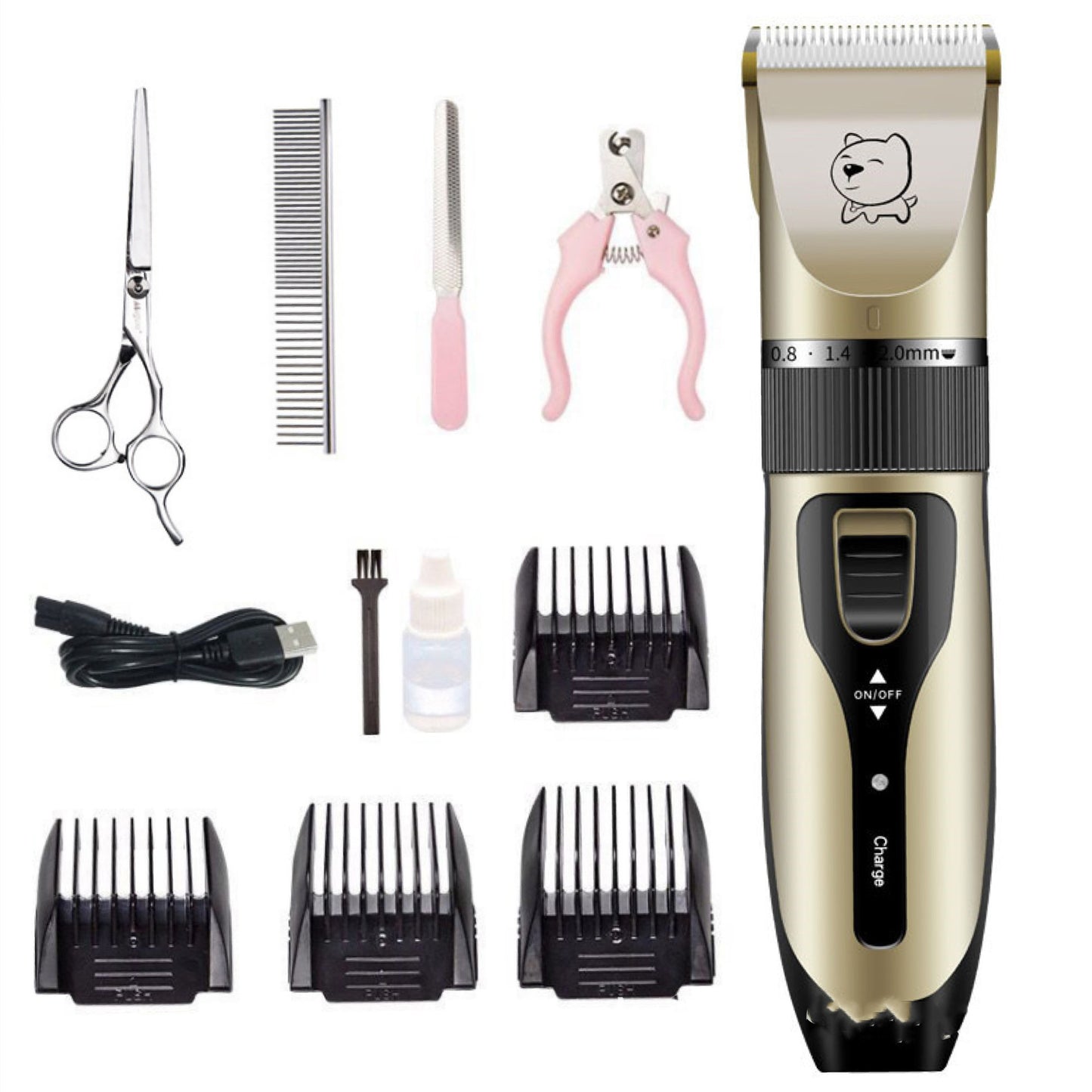 Bodaner Factory Direct Sales Pet Hair Clipper Dog Hair Clipper Haircut Professional Pet Clipper Hair Clipper