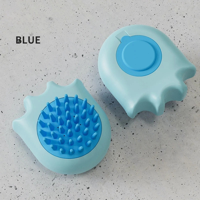 Pet Bath Brush Massage Brush Massage Comb Cat And Dog Bath Brush