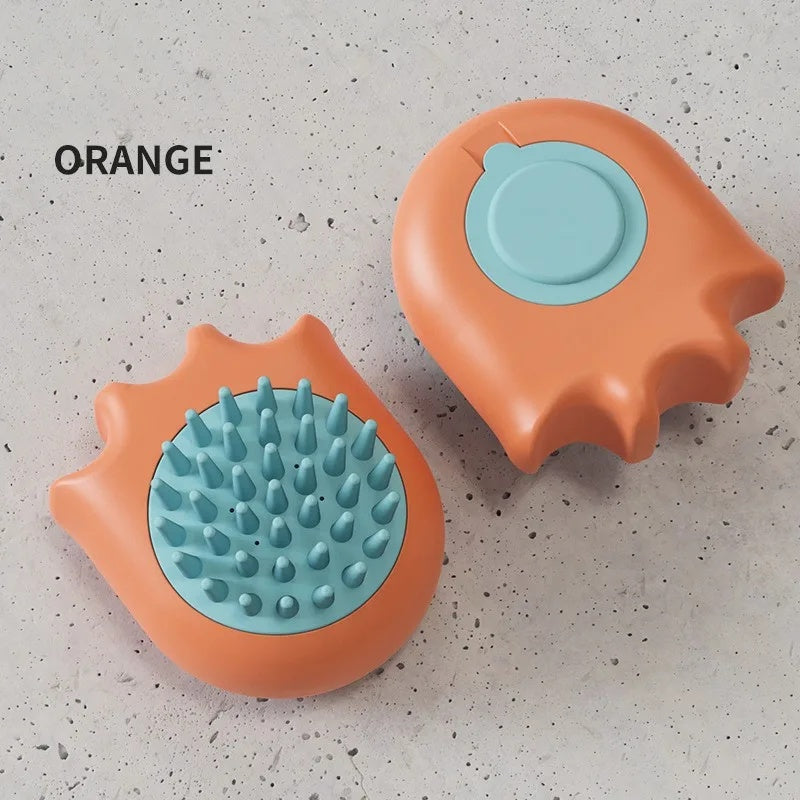 Pet Bath Brush Massage Brush Massage Comb Cat And Dog Bath Brush